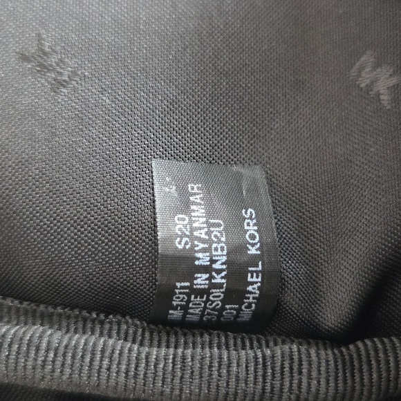 Michael Kors Men's Black Camouflage Backpack - Picture 12 of 15